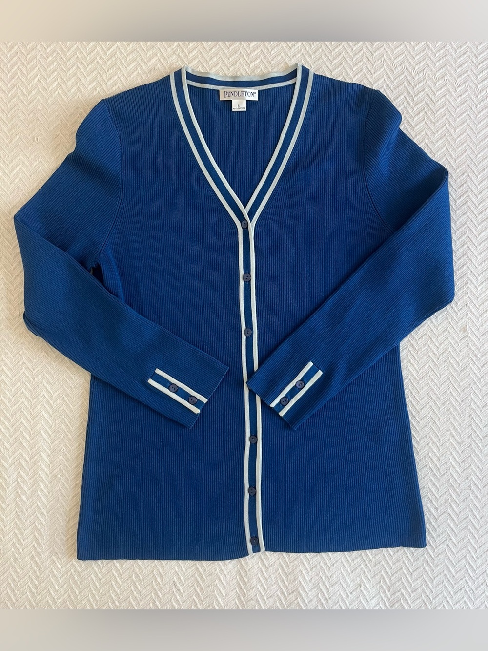 Pendleton Silk Blend Cardigan